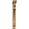 Ekena Millwork Olympic Craftsman Smooth Bracket w/ Offset Brace, Western Red Cedar, 5 1/2"W x 42"D x 48"H BKT0604X42X48OLY04SWR - alternate 4